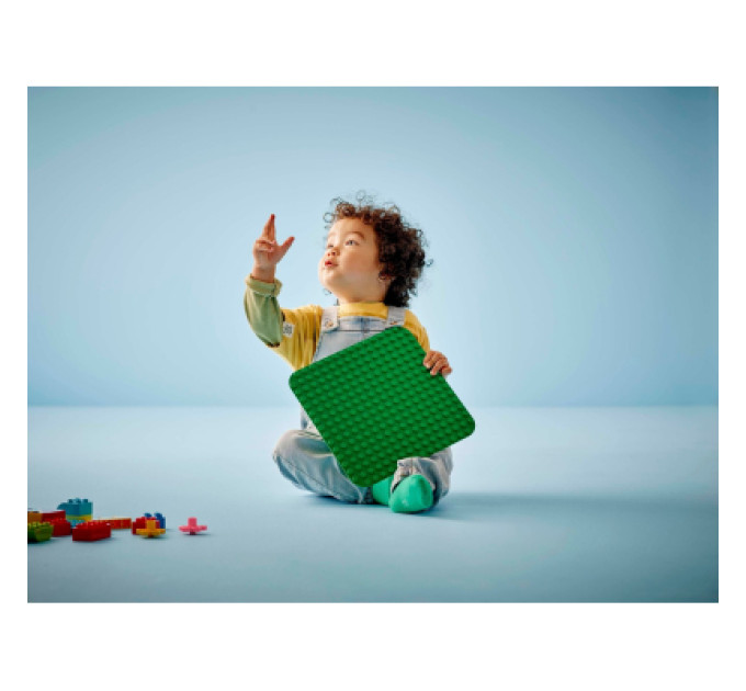 LEGO Конструктор LEGO DUPLO Classic Зелена будівельна пластина (10460)