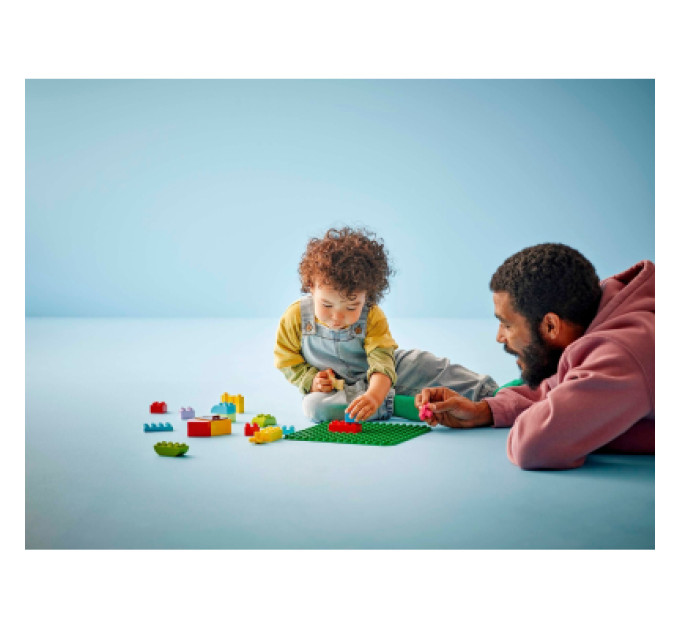 LEGO Конструктор LEGO DUPLO Classic Зелена будівельна пластина (10460)
