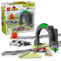 Конструктор LEGO DUPLO Town Додатковий набір. Залізничний тунель і колії (10425)