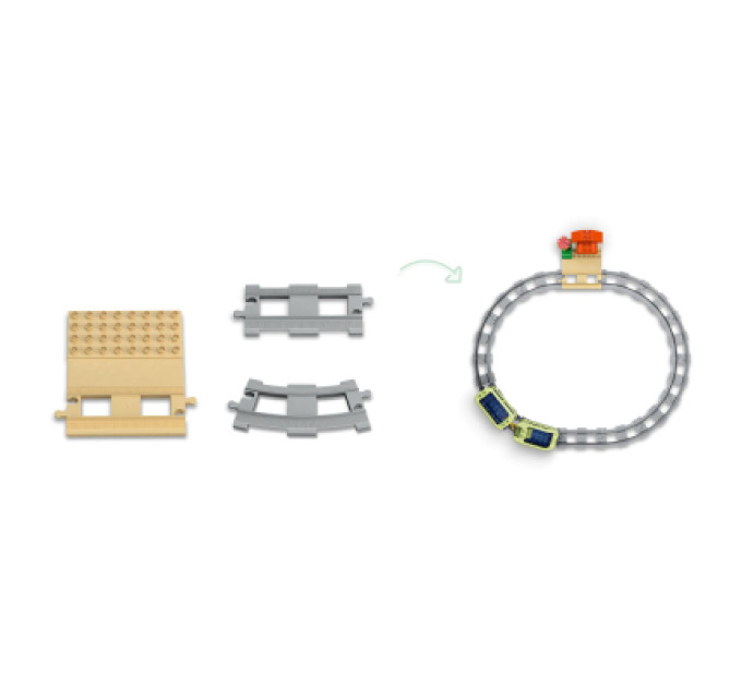 LEGO Конструктор LEGO DUPLO Town Інтерактивний пригодницький потяг (10427)