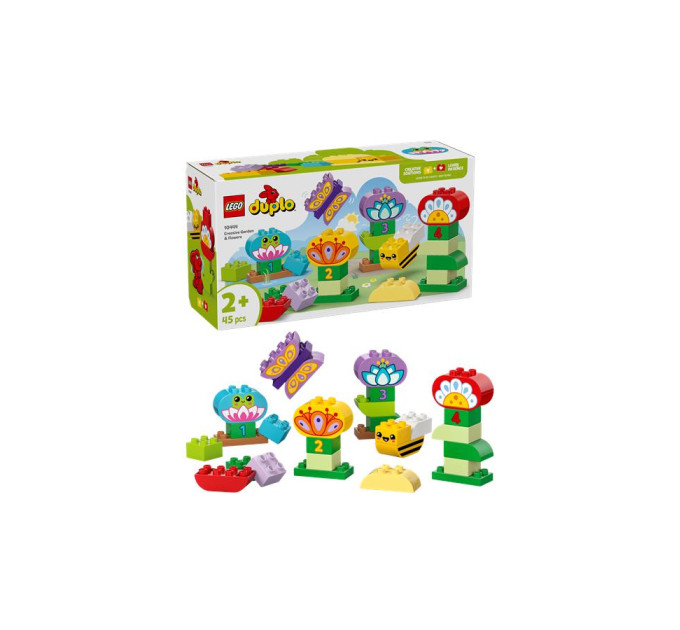 LEGO Конструктор LEGO DUPLO Town Творчий сад і квіти (10444-)