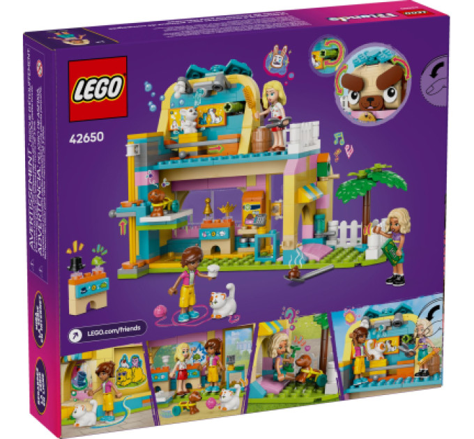 LEGO Конструктор LEGO Friends Магазин аксесуарів для домашніх улюбленців (42650)