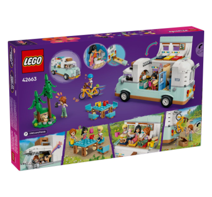 LEGO Конструктор LEGO Friends Пригоди на фургоні дружби (42663)