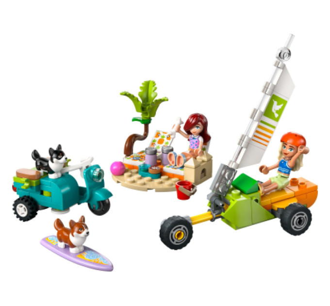 LEGO Конструктор LEGO Friends Собачі пригоди на серфі та скутері (42641)