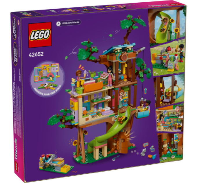 LEGO Конструктор LEGO Friends Тусовка у будиночку дружби на дереві (42652)