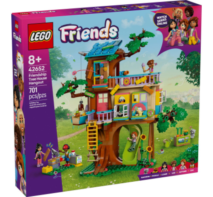 LEGO Конструктор LEGO Friends Тусовка у будиночку дружби на дереві (42652)