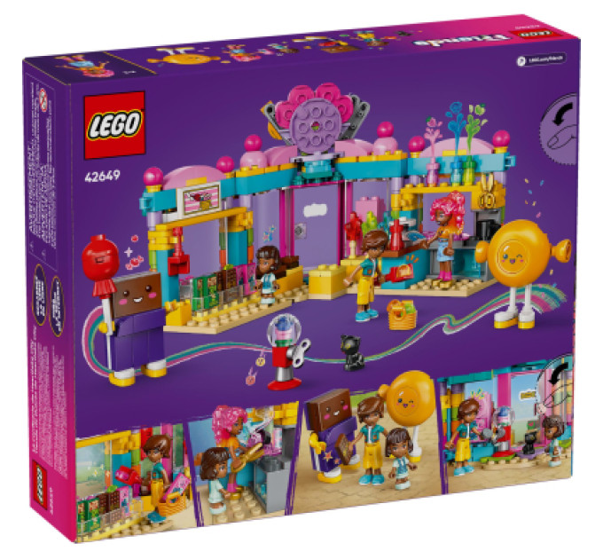 LEGO Конструктор LEGO Friends Цукерня Хартлейк-Сіті (42649)