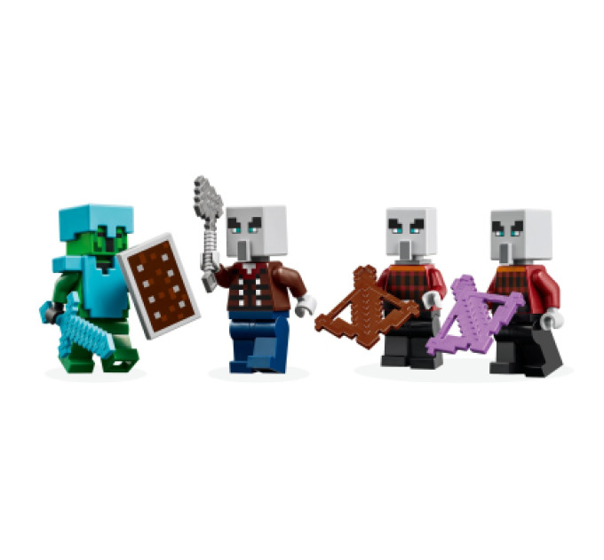 LEGO Конструктор LEGO Minecraft Пустельний патруль розбійника (21267)