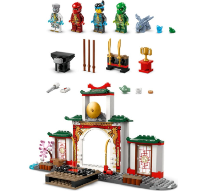 LEGO Конструктор LEGO Ninjago Храм ніндзя Спін-джитсу (71831)