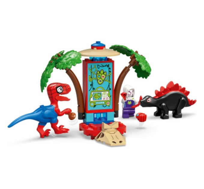 LEGO Конструктор LEGO Spidey Битва Павука та раптора Гоббі у штаб-будинку на дереві (11200)