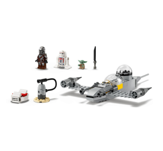 LEGO Конструктор LEGO Star Wars Зоряний винищувач N-1 Мандо й Ґроґу (75410)