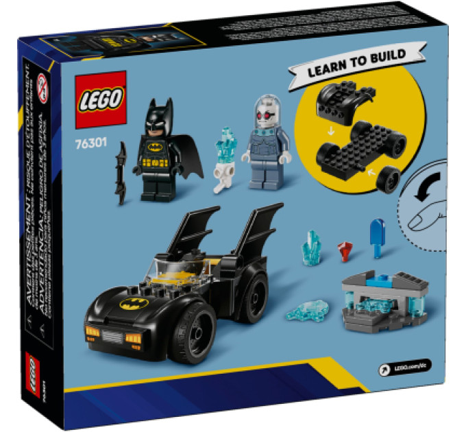 LEGO Конструктор LEGO Super Heroes Бетмен і Бетмобіль проти містера Фріза (76301)