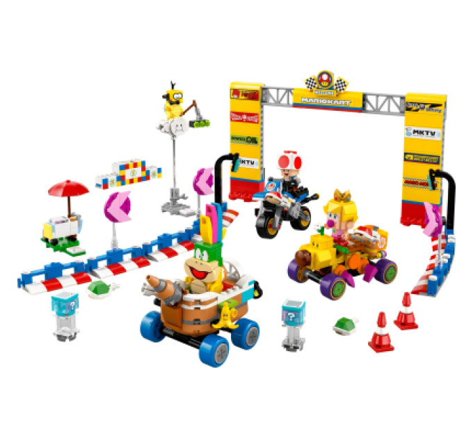 LEGO Конструктор LEGO Super Mario Mario Kart – Baby Peach & Grand Prix. Набір (72036)