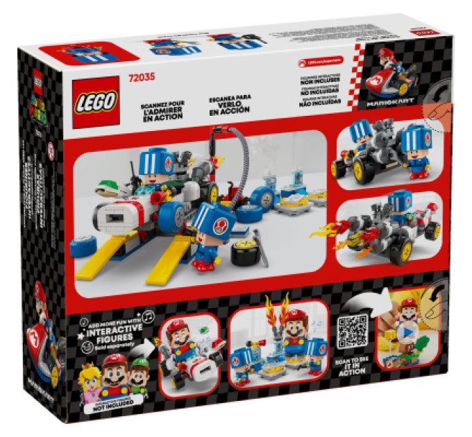 LEGO Конструктор LEGO Super Mario Mario Kart – Toad''s Garage (72035)