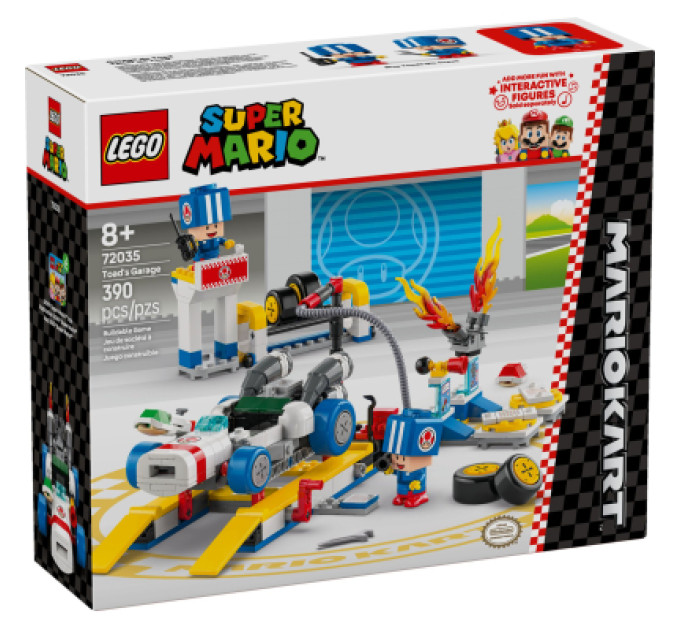 LEGO Конструктор LEGO Super Mario Mario Kart – Toad''s Garage (72035)