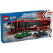 LEGO Конструктор LEGO City Вантажівка F1 з автомобілями RB20 та AMR24 (60445)