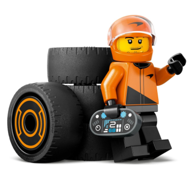 LEGO Конструктор LEGO City Пілот F1 з автомобілем для перегонів команди McLaren (60442)