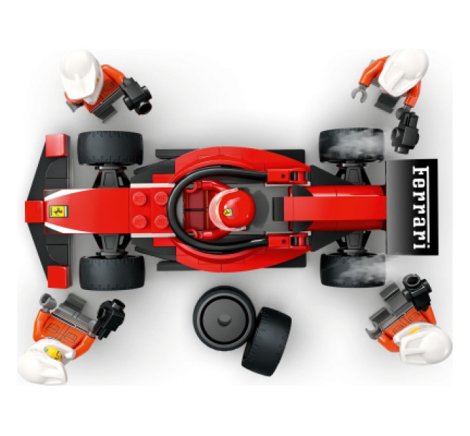 LEGO Конструктор LEGO City Піт-стоп і піт-екіпаж F1 з болідом Ferrari (60443)