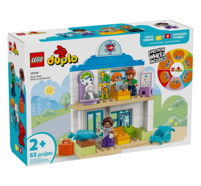 LEGO Конструктор LEGO DUPLO Town Уперше: візит до лікаря (10449)