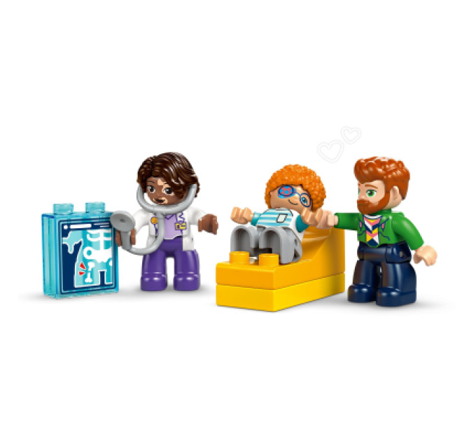 LEGO Конструктор LEGO DUPLO Town Уперше: візит до лікаря (10449)