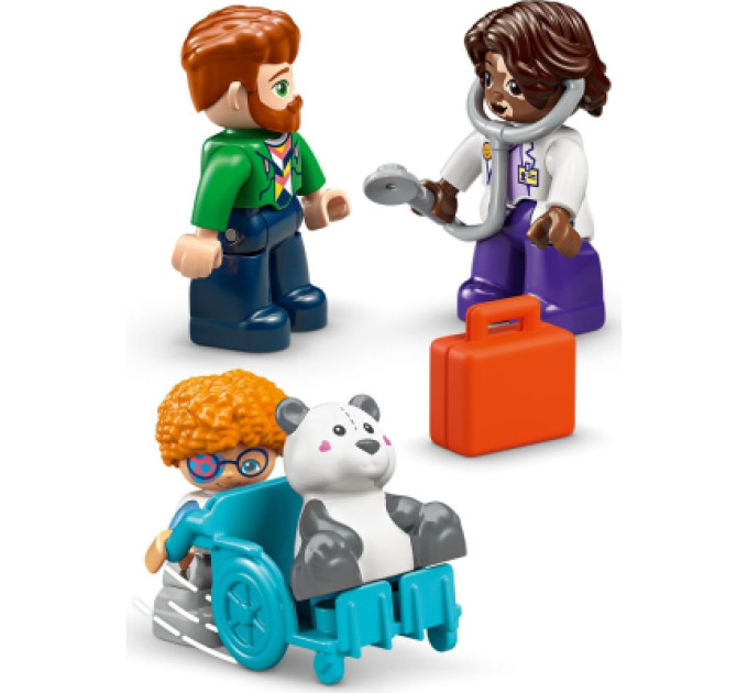 LEGO Конструктор LEGO DUPLO Town Уперше: візит до лікаря (10449)