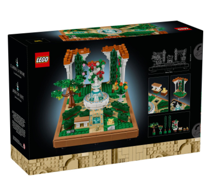 LEGO Конструктор LEGO Icons Сад фонтанів (10359)