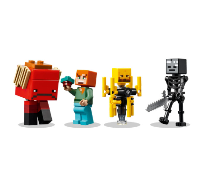 LEGO Конструктор LEGO Minecraft Битва з лавою у Незері (21266)