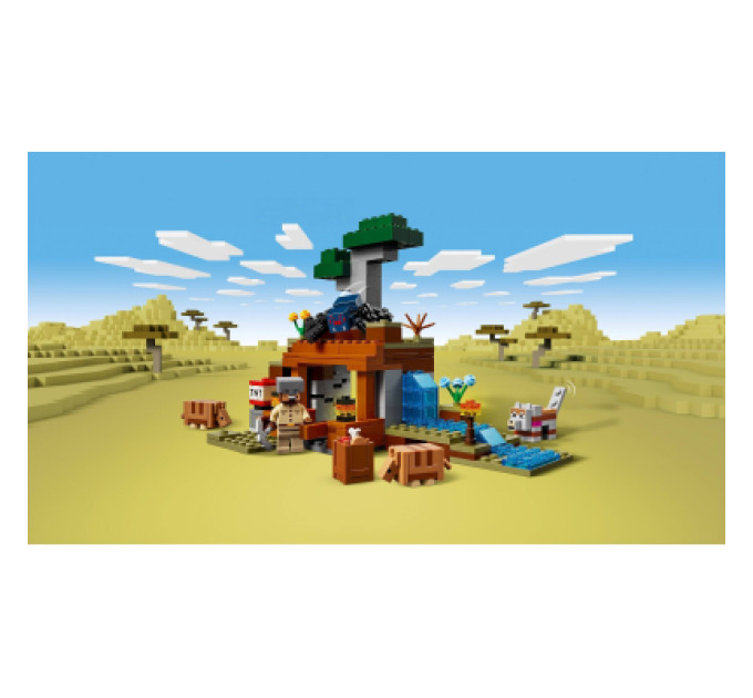 LEGO Конструктор LEGO Minecraft Шахтна експедиція Броненосець (21269)