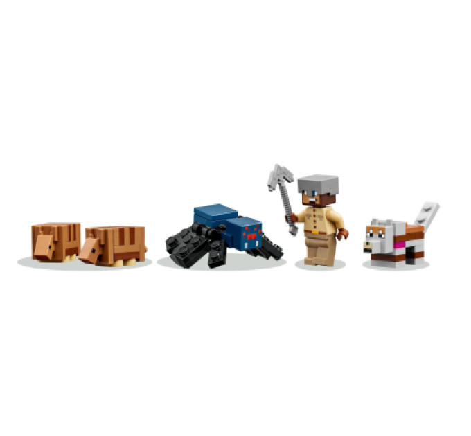 LEGO Конструктор LEGO Minecraft Шахтна експедиція Броненосець (21269)
