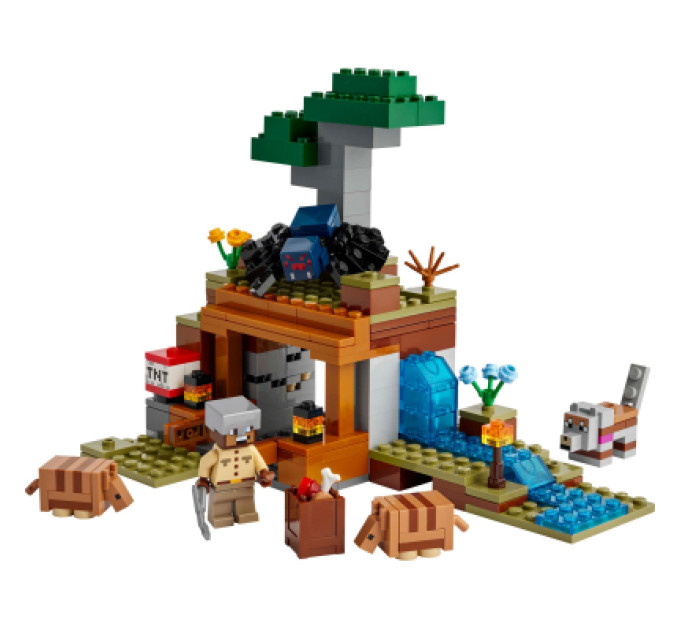LEGO Конструктор LEGO Minecraft Шахтна експедиція Броненосець (21269)