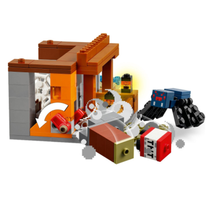 LEGO Конструктор LEGO Minecraft Шахтна експедиція Броненосець (21269)