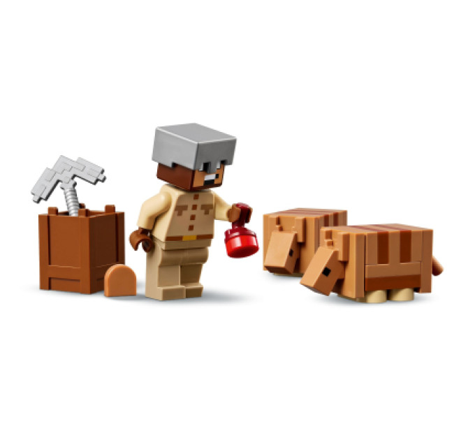 LEGO Конструктор LEGO Minecraft Шахтна експедиція Броненосець (21269)