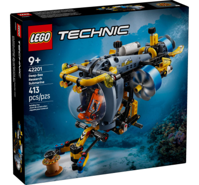 LEGO Конструктор LEGO Technic Глибоководний дослідницький підводний човен (42201)