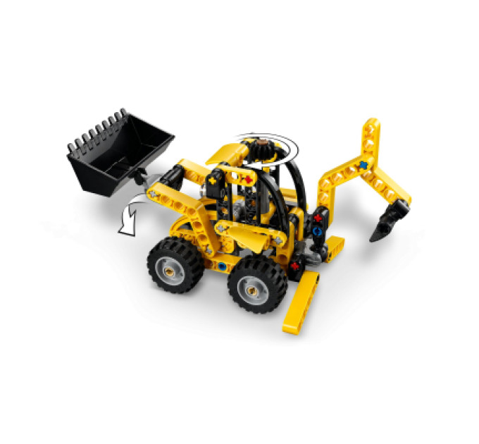 LEGO Конструктор LEGO Technic Екскаватор-навантажувач (42197)
