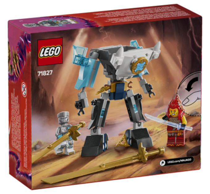 LEGO Конструктор LEGO Ninjago Бойовий костюм-робот Зейна (71827)