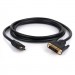 Vinga Кабель мультимедійний HDMI to DVI 24+1 3.0m Vinga (VCPHDMIDVI3)
