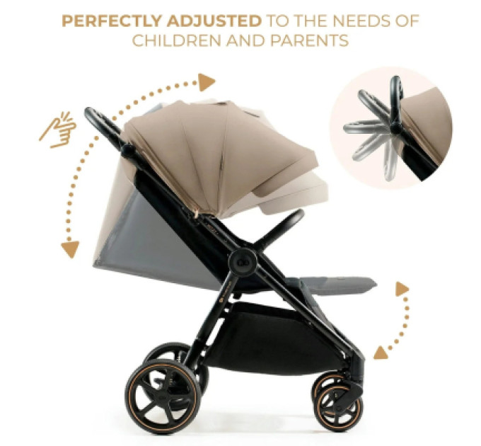 Kinderkraft Коляска Kinderkraft Mitzy Linen Beige (KSMITZ00BEG0000) (5902533924356)