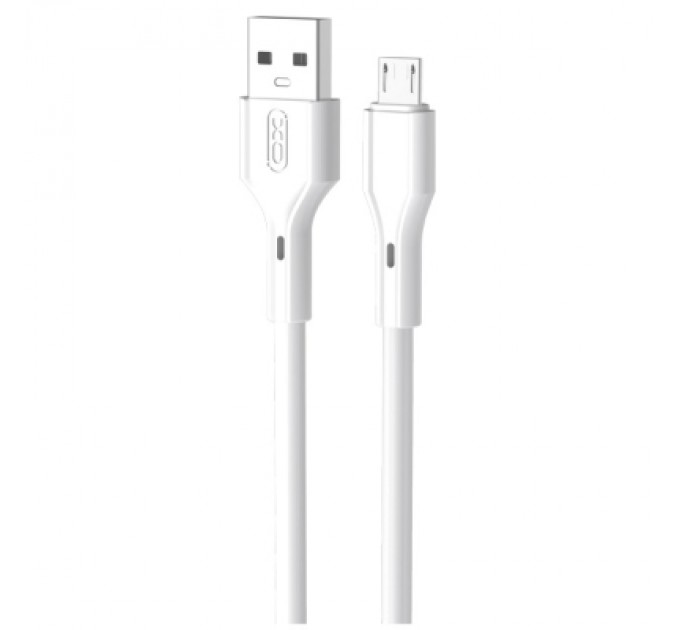XO Дата кабель USB 2.0 AM to Micro 5P 1.0m white XO (NB230_M_White)