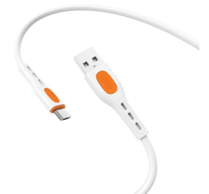 XO Дата кабель USB 2.0 AM to Micro 5P 1.0m white XO (NB280_M_White)