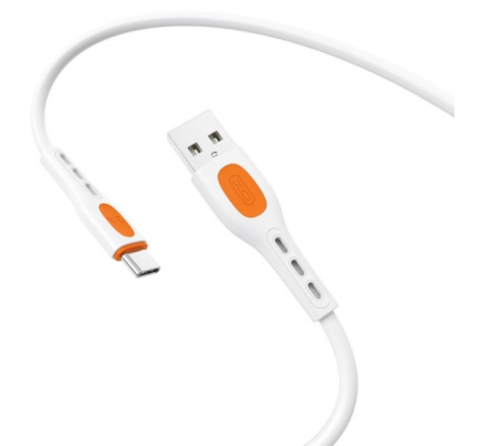 XO Дата кабель USB 2.0 AM to USB-C 1.0m white XO (NB280_C_White)