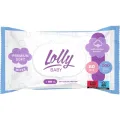 Lolly Дитячі вологі серветки Lolly з перших днів життя з клапаном 80 шт (4820174981136)