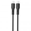 XO Дата кабель USB-C to USB-C 1.0m 60W black XO (NBQ231B_Black)