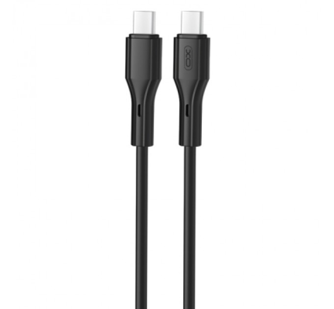 XO Дата кабель USB-C to USB-C 1.0m 60W black XO (NBQ231B_Black)