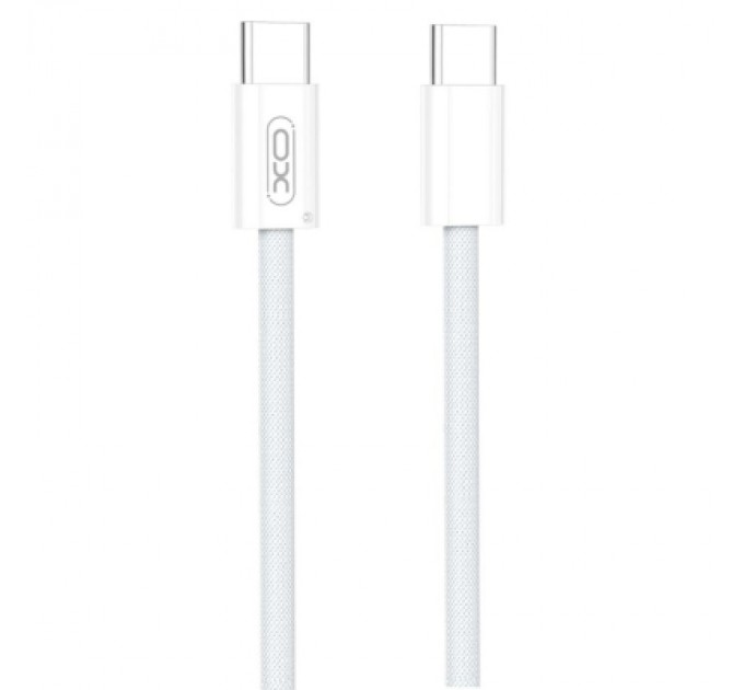 XO Дата кабель USB-C to USB-C 1.0m 60W white XO (NBQ260A_С_White)