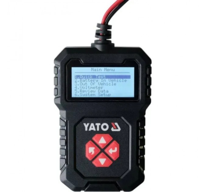 Yato Тестер для акумуляторів Yato YT-83114