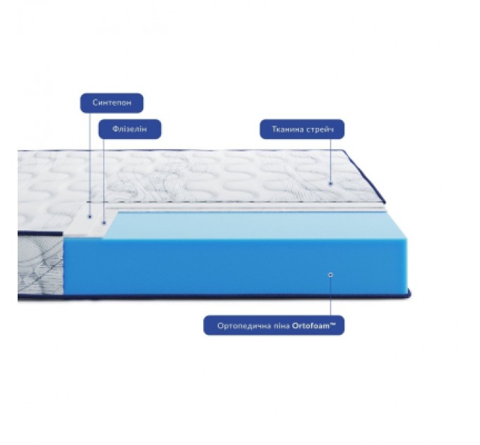 Highfoam Матрац Highfoam Largo Slim New, ортопедичний двосторонній 80 x 170 см (4820001351286)