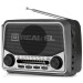 REAL-EL Портативний радіоприймач REAL-EL X-525 Grey