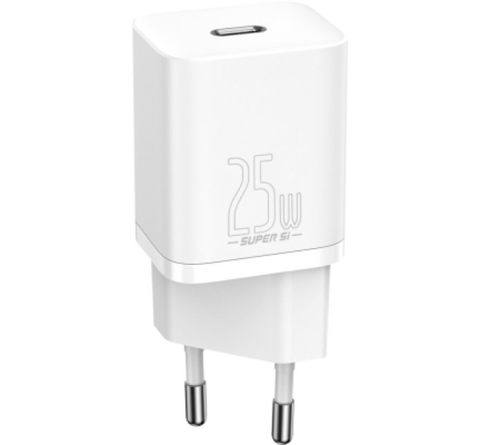 Baseus Зарядний пристрій Baseus Super Si Quick Charger 1C White (CCSP020102)