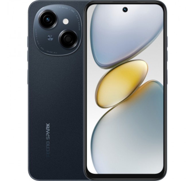 Tecno Мобільний телефон Tecno Spark Go 1 3/128GB Startrail Black (4894947037832)