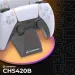 GamePro Зарядний пристрій GamePro CHS420B Для геймпадів DualSense PS5 Black (CHS420B)